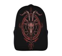 kaiyun Cabra Head Mochila | | Bolsa Escolar Unisex Para Niños Pequeños 16 inch