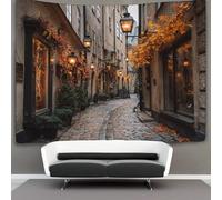 kaiyun Callejones europeos, el encanto de los pueblos antiguos Tapiz, Colgar En La Pared,tapices Estéticos,decoración De Habitación Para Dormitorio,sala De Estar,universidad,70cmx100cm