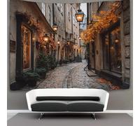 kaiyun Callejones europeos, el encanto de los pueblos antiguos Tapiz Para, Tapices Artísticos Decoración Para Colgar En La Pared Para Sala De Estar Dormitorio 100cmx150cm