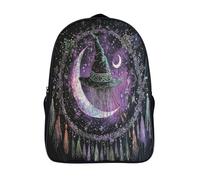 kaiyun Capa de Bruja Mochila Infantil Colegio Y La Guardería Con Elementos bohemios Bolsa De Escuela Ideal Niños Y Niñas 16 inch