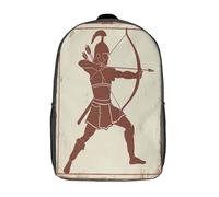 kaiyun CArtehaginian Arquero Mochila Escolar Para Niños Bayeux Viaje Bolsas Para Portátil Adolescentes Alta Capacidad Bolsa De Escuela 17inch