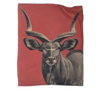 kaiyun Ciervo, Wildlife Halftone Graphic Poster Manta De Sofá Colcha Patchwork Súper Suave,Ligera,cálida Y Cómoda,Funda Nórdica 70x80inch(180x200cm)