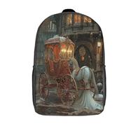 kaiyun Cochero Mochila Niña Chicos Faro delantero Bolsa De Escuela Adolescentes Colegio Infantil 17inch