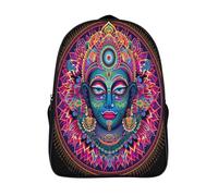 kaiyun Colorido Mandala Mochila Infantil Kali Mochila Escolar Para Niños Y Niñas Ligera Para Viaje Escolar Bolsas,Adolescentes Bolsa De Escuela Alta Capacidad 16inch