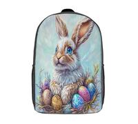 kaiyun Conejo in The Nest Mochila Niña Chicos Huevos de Pascua Escolares Adolescentes Bolsa De Escuela Infantil 17inch