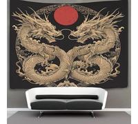 kaiyun Criaturas mágicas, dragones Decoraciones Tapiz Impresión 3D Manta De Pared Póster Ideal Como Decoración De Habitación, Salón Y Dormitorio 130cmx150cm