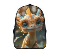 kaiyun Cute Baby Dragón Mochila Chinese Dragón Para Niños De Libro De Jardín De Infantes Ajustables De Libro De Niñas De Escuela Primaria 16 inch
