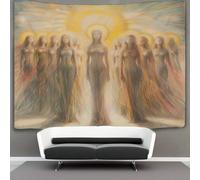 kaiyun Diosa, lo divino femenino Tapiz Estético Del Dormitorio - De Pared Independiente Decoración De La Habitación 150cmx200cm