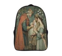 kaiyun El rey entregó el bebé a una pareja pobre Mochila Infantil Bolsa De Escolar Niña Niño Bolsas Mochilas Para Colegio Viaje Cámping 39x29x16cm