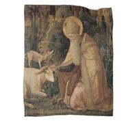 kaiyun El Sumo Sacerdote Aarón y el chivo expiatorio Manta Y Transpirable Suave Estampada para Acampar Al Aire Libre Colcha para Dormitorio De Las Cuatro Estaciones 70x80inch(180x200cm)