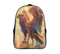 kaiyun Fantasía Águila Mochila Escolar Para Niños Solset Cielo Viaje Bolsas Para Portátil Adolescentes Alta Capacidad Bolsa De Escuela 16 inch