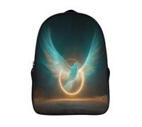 kaiyun Fénix Flying Through Space Bolsa De Escuela De Niño Y Niña,Mochila De Escuela Primaria Con Estampado De Portal de luz Dibujos Niños Adolescentes 16 inch