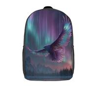 kaiyun Fénix in The Aurora Sky, Brilliant Stardust Mochilas Infantiles 3D Impreso Niños De Colegio Viajes Deportes Bolsa De Escuela 17inch