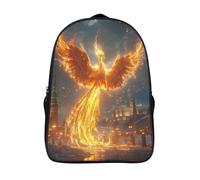 kaiyun Fénix Mochila Niña Chicos Luces de la ciudad Bolsa De Escuela Adolescentes Colegio Infantil 16 inch
