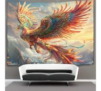 kaiyun fénix Tapiz Estético Del Dormitorio - De Pared Independiente Decoración De La Habitación Spreading Wings And Soaring Into The cielo 130cmx150cm