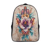 kaiyun Flor Mochila Mandala Para Niños De Libro De Jardín De Infantes Ajustables De Libro De Niñas De Escuela Primaria 16 inch
