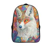 kaiyun Fox Mochila |Swirl Pattern | Bolsa Escolar Unisex Para Niños Pequeños 16 inch