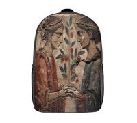 kaiyun Frescos de Pompeya Mochila Para Niños De Libro De Jardín De Infantes Ajustables De Libro De Niñas De Escuela Primaria 17inch