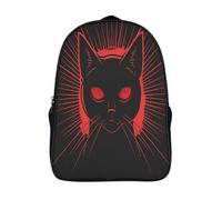 kaiyun Gatito Misterioso Mochilas Hombre Chicas Animal Bolsas Para Trabajo,viaje,diario,escolar Y Escolares De Gran Capacidad 16 inch