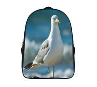 kaiyun Gaviota Mochila Escolar Para Niños Animal Viaje Bolsas Para Portátil Adolescentes Alta Capacidad Bolsa De Escuela 16 inch