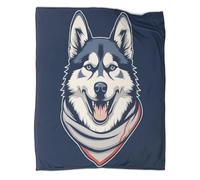kaiyun Husky Blanket Sofa Throw 3D Impreso Animal Es Suave Y Cómodo Al Tacto,Adecuado para Que Toda La Familia Se Mantenga Abrigada 60x80inch(150x200cm)
