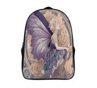 kaiyun Ilustración de hadas Mochila Escolar Para Niños Viaje Bolsas Para Portátil Adolescentes Alta Capacidad Bolsa De Escuela 16 inch