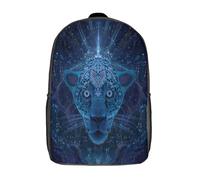 kaiyun Jaguar Mochila Escolar Para Niños Gran Capacidad Ritual mágico En 3D Para Estudiantes De Primaria Y Secundaria De 17inch