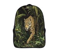 kaiyun Jaguar Mochila RainBosque Para Niños De Libro De Jardín De Infantes Ajustables De Libro De Niñas De Escuela Primaria 16 inch