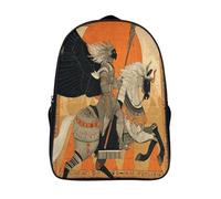 kaiyun Jeroglíficos egipcios, Jinete Fantasma Mochila Niña Chicos Bolsa De Escuela Adolescentes Colegio Infantil 39x29x16cm