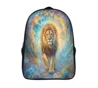 kaiyun León Mochila Escolar Para Infantil Portal de luz: belleza radiante Niño Niña,Alta Capacidad Mochilas Viaje De Bolsas Para 16 inch