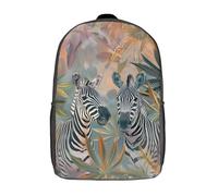 kaiyun Lindo Cebra Mochila Escolar Para Infantil Plantas Niño Niña,Alta Capacidad Mochilas Viaje De Bolsas Para 17inch