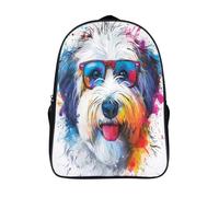 kaiyun Lindo Perro Mochilas Escolar,3D Animal Impreso,Bolsas De Niños Estudiantes De Primaria Y Secundaria 16 inch