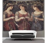 kaiyun Mitología religiosa griega antigua-Diosa del destino, Tapiz Para Colgar En La Pared,estético Decoración Del Hogar Para Sala De Estardormitorio 130cmx150cm