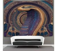 kaiyun Patrón de cobra del antiguo Egipto Tapisserie Murale À Suspendre, Murales,Plaque De Pique-Nique Décoration Murale Plafond Art Mural 70cmx100cm