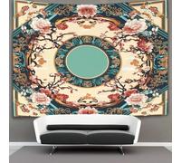 kaiyun Patrón de matrimonio feliz,Imagen geométrica de estilo pop Tapiz Para Colgar En La Pared,estético Decoración Del Hogar Para Sala De Estardormitorio 130cmx150cm