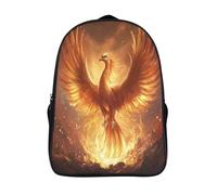 kaiyun Phoenix Mochila Infantil Colegio Y La Guardería Con Flame Flickering Bolsa De Escuela Ideal Niños Y Niñas 16 inch