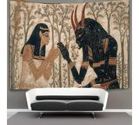 kaiyun Pintura del antiguo Egipto que representa a una mujer Tapiz Estético Del Dormitorio - De Pared Independiente Decoración De La Habitación 180cmx230cm