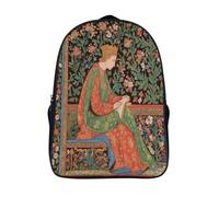 kaiyun Poetas en las iluminaciones de manuscritos medievales Mochila Infantil Bolsa De Escolar Niña Niño Bolsas Mochilas Para Colegio Viaje Cámping 39x29x16cm