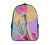 kaiyun Praying Mantis Mochila Niña Chicos Art Nouveau Bolsa De Escuela Adolescentes Colegio Infantil 16 inch