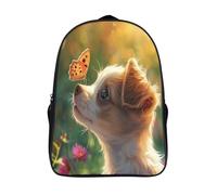 kaiyun Pretty Perro Mochilas Infantiles Animal3D Impreso Niños De Colegio Viajes Deportes Bolsa De Escuela 16 inch