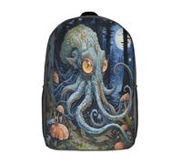 kaiyun Pulpo Mochila Infantil Colegio Y La Guardería Con Mysterious Animales Bolsa De Escuela Ideal Niños Y Niñas 17inch