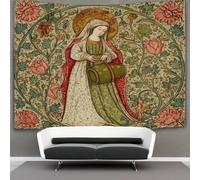 kaiyun Retrato de Santa Isabel (de Hungría) Tapiz Para, Tapices Artísticos Decoración Para Colgar En La Pared Para Sala De Estar Dormitorio 70cmx100cm