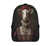 kaiyun Retrato de una pastora Mochilas Hombre Chicas Bolsas Para Trabajo,viaje,diario,escolar Y Escolares De Gran Capacidad 39x29x16cm