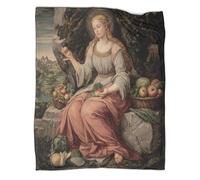 kaiyun Retratos de diosas del Renacimiento Italiano Manta Estampada 3D Colcha De Diseño Ropa De Cama De Microfibra Suave Y Sofá Ropa De Cama 80x90inch(200x230cm)