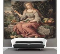 kaiyun Retratos de diosas del Renacimiento italiano Tapiz Estético Del Dormitorio - De Pared Independiente Decoración De La Habitación 130cmx150cm