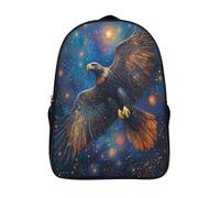 kaiyun Shaman Águila Mochilas Escolar Volando in The Universo Impresos En 3D Estudiantes De Primaria Y Secundaria Bolsas 16 inch