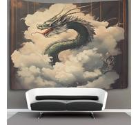 kaiyun Snake dragón on The Cloud Tapiz Colgar En La Pared, Carta del tarot Wall Tapestry, Para Decoración De Dormitorio, Celebración De Fiesta De Cumpleaños O Fondo De Jardín 70cmx100cm