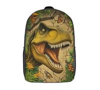 kaiyun Tema de Dinosaurioios Niña,Chicos Tiranosaurio Rex Open Mouth Mochila Escolar Para Viaje Bolsa De Escuela 17inch