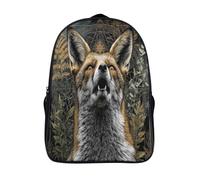 kaiyun The FBuey Looked at The Sky in Amazement Mochilas Infantiles 3D Impreso Niños De Colegio Viajes Deportes Bolsa De Escuela 16 inch