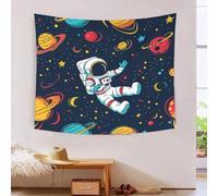 kaiyun Universo Planeta Rocket Decoraciones Tapiz Para Colgar En La Pared Espacio Impresión 3D Manta De Pared Póster Ideal Como Decoración De Habitación, Salón Y Dormitorio 150cmx200cm
